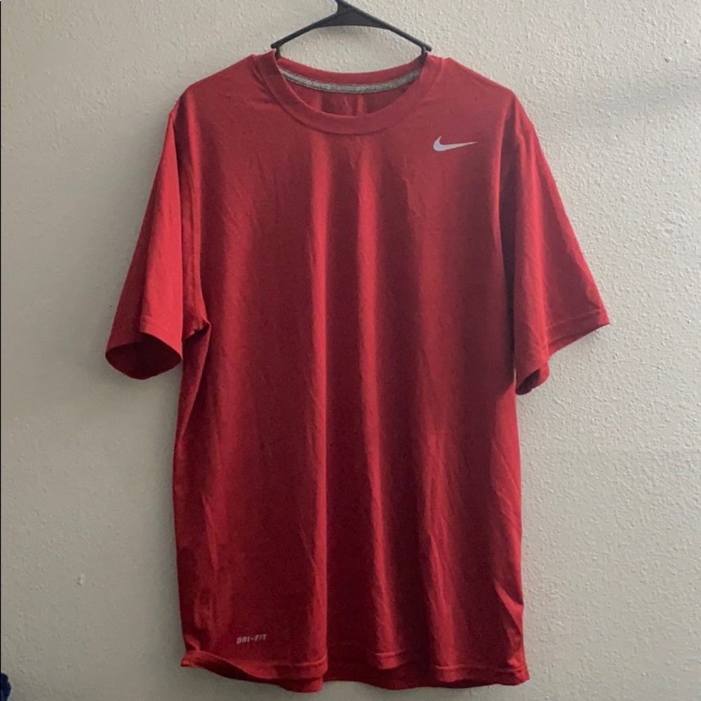 Red Nike DRI-FIT Tshirt